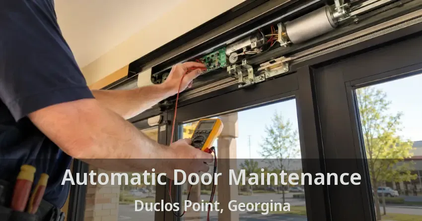 Automatic Door Maintenance Duclos Point, Georgina - ON