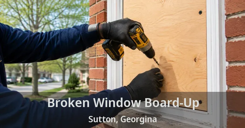 Broken Window Board-Up Sutton, Georgina - ON