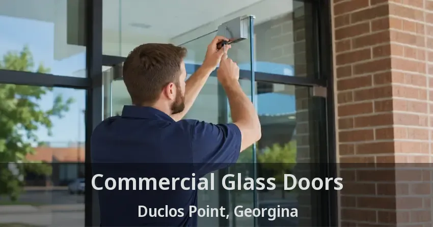 Commercial Glass Doors Duclos Point, Georgina - ON