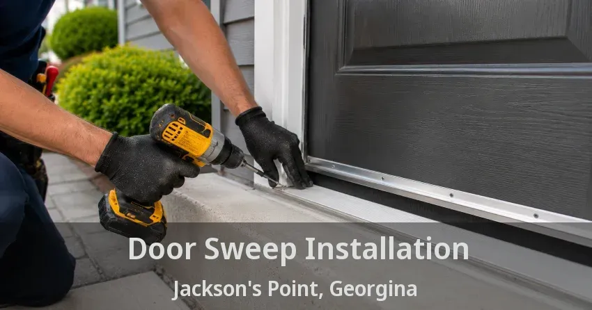 Door Sweep Installation Jackson's Point, Georgina - ON