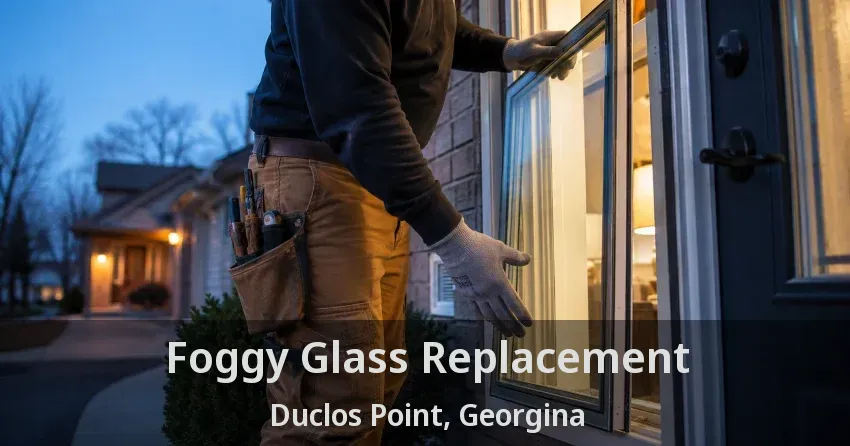 Foggy Glass Replacement Duclos Point, Georgina - ON