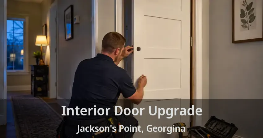 Interior Door Upgrade Jackson's Point, Georgina - ON
