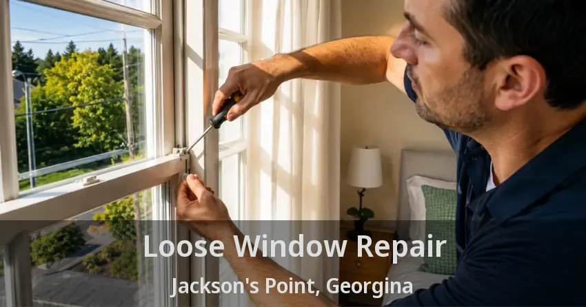 Loose Window Repair Jackson's Point, Georgina - ON