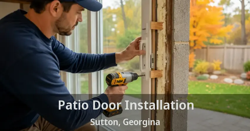 Patio Door Installation Sutton, Georgina - ON