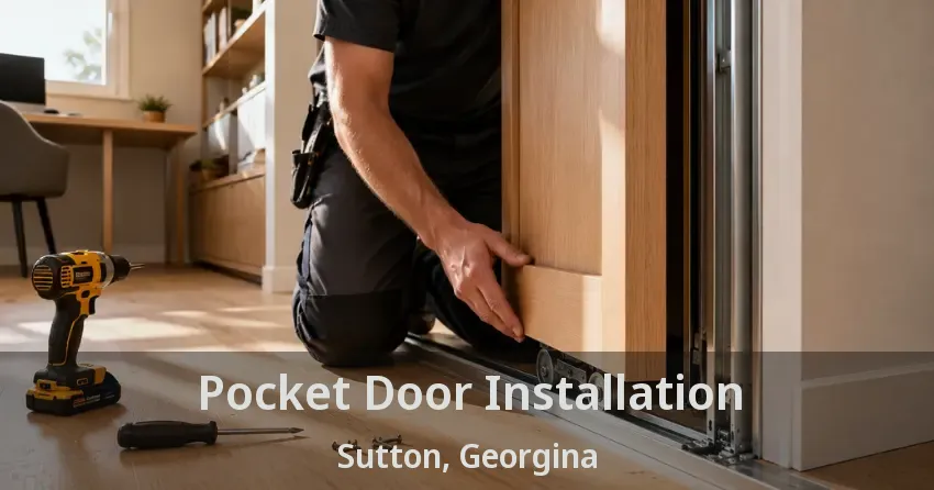 Pocket Door Installation Sutton, Georgina - ON
