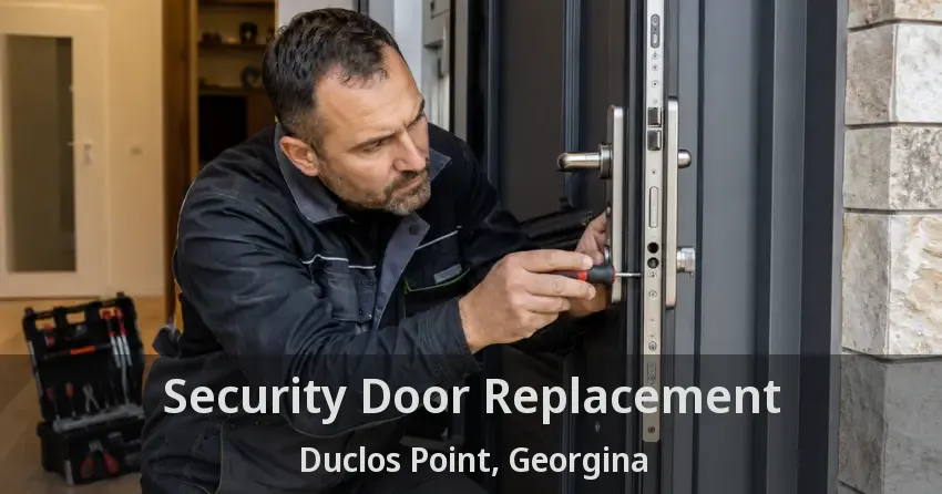 Security Door Replacement Duclos Point, Georgina - ON