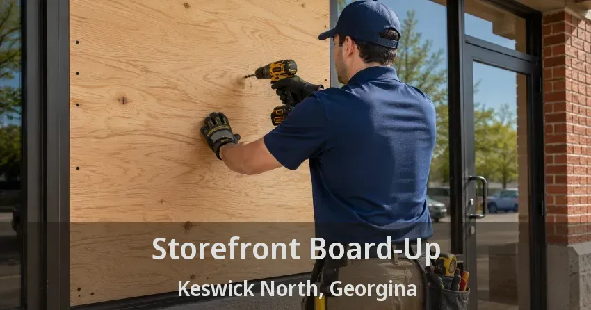 Storefront Board-Up Keswick North, Georgina - ON