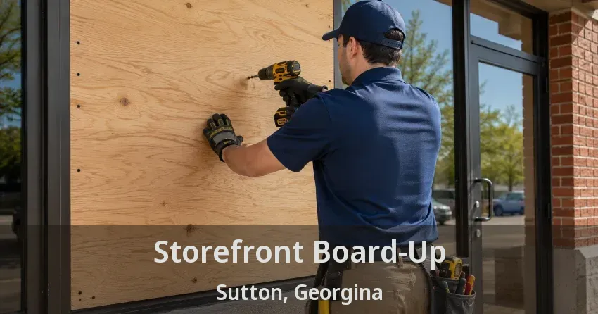 Storefront Board-Up Sutton, Georgina - ON