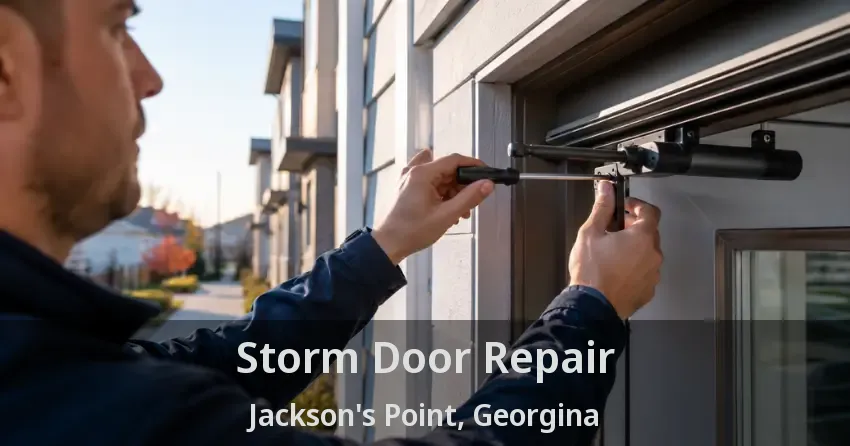 Storm Door Repair Jackson's Point, Georgina - ON