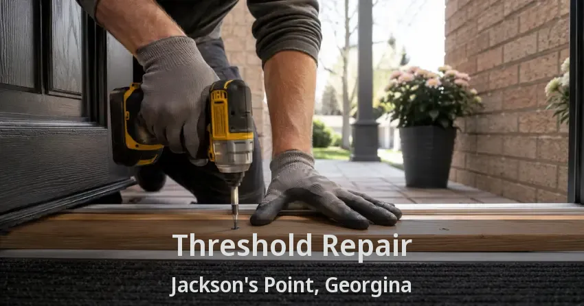 Threshold Repair Jackson's Point, Georgina - ON