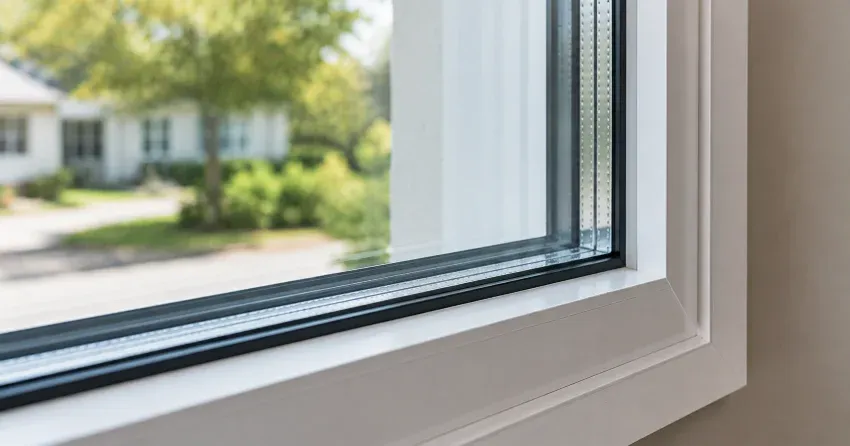 technician replacing window weatherstripping in Duclos Point, Georgina home